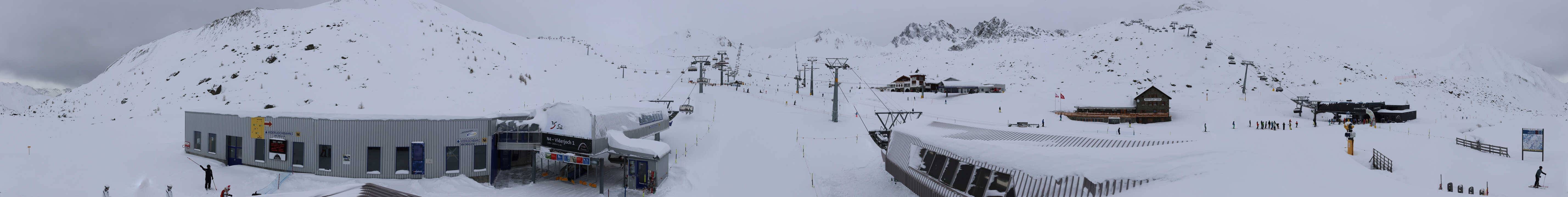 Archiv Foto Webcam Samnaun: Blick von der Alp Trida zum Viderjoch