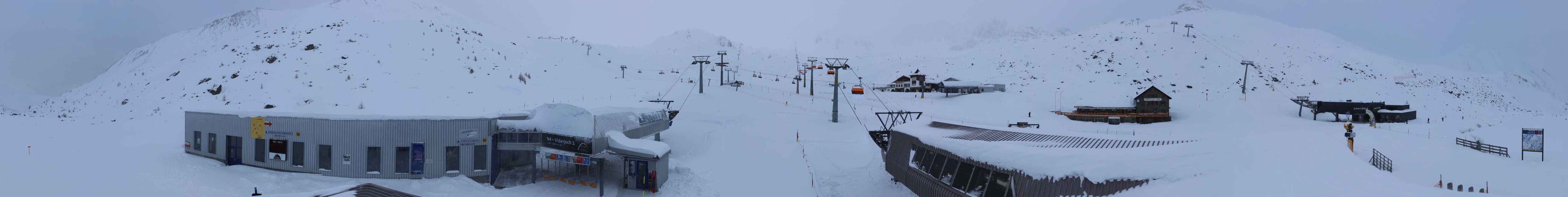 Archiv Foto Webcam Samnaun: Blick von der Alp Trida zum Viderjoch