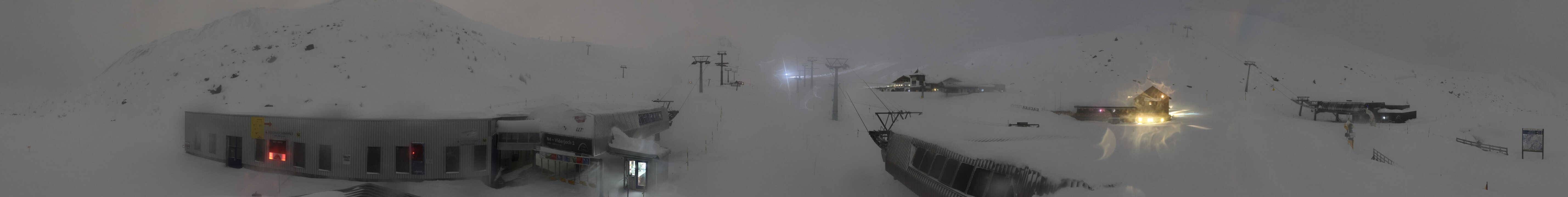 Archiv Foto Webcam Samnaun: Blick von der Alp Trida zum Viderjoch