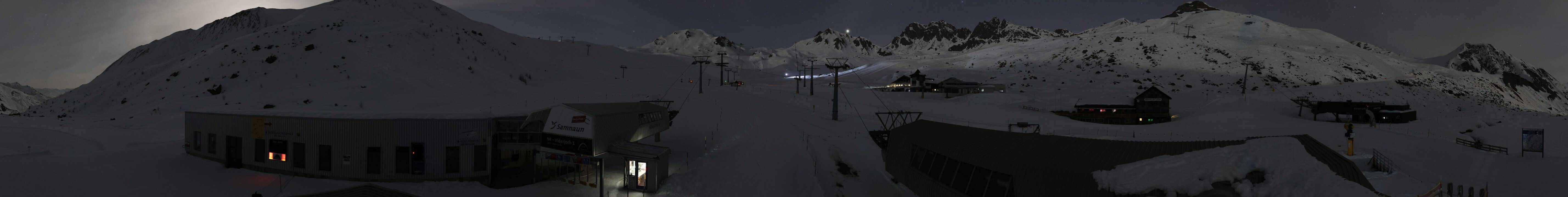 Archiv Foto Webcam Samnaun: Blick von der Alp Trida zum Viderjoch