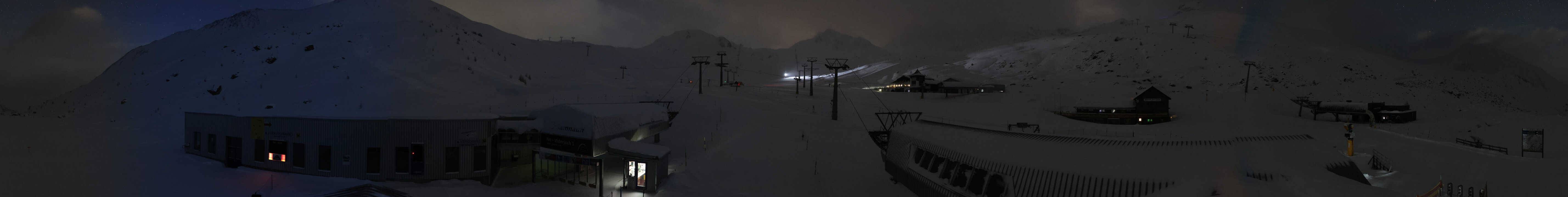 Archived image Webcam Samnaun: View from Alp Trida to Viderjoch
