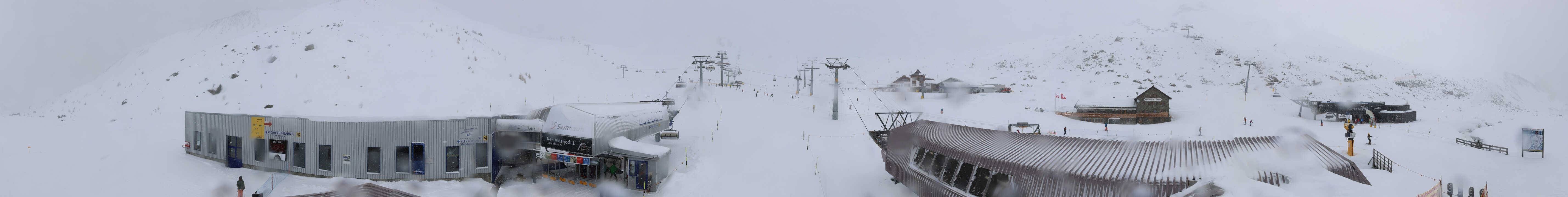 Archiv Foto Webcam Samnaun: Blick von der Alp Trida zum Viderjoch