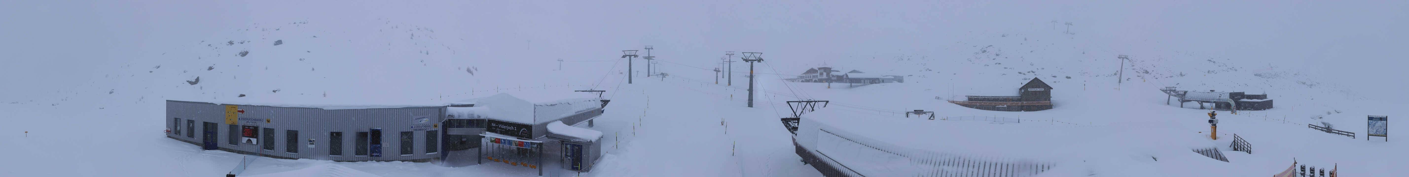 Archiv Foto Webcam Samnaun: Blick von der Alp Trida zum Viderjoch