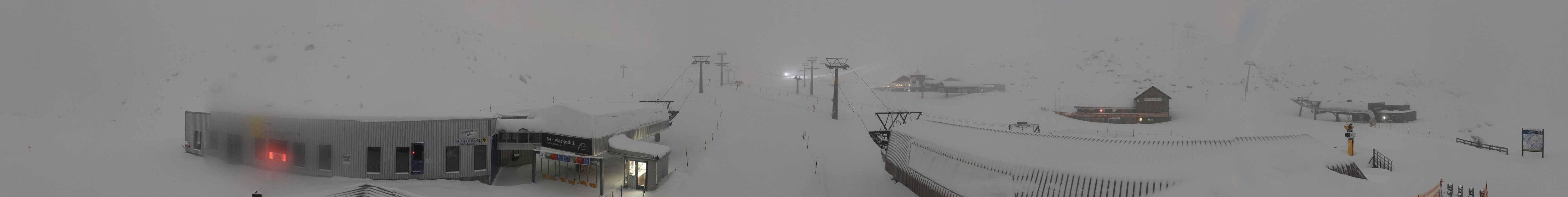 Archiv Foto Webcam Samnaun: Blick von der Alp Trida zum Viderjoch