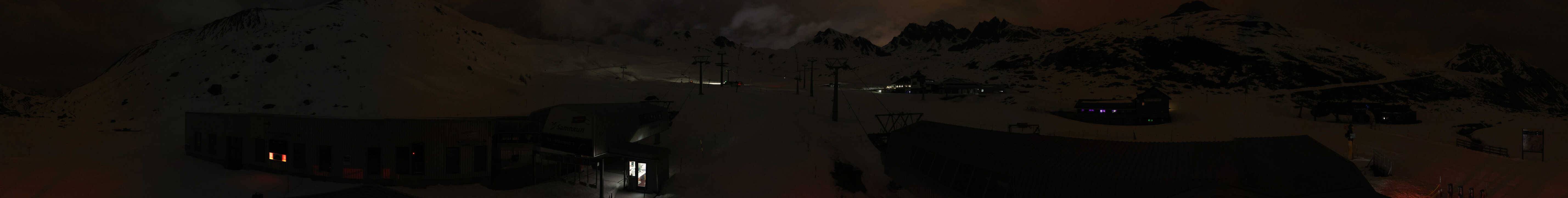 Archiv Foto Webcam Samnaun: Blick von der Alp Trida zum Viderjoch