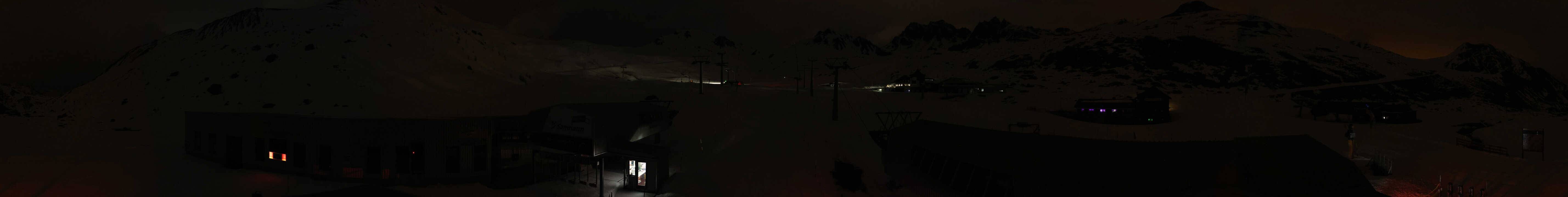 Archiv Foto Webcam Samnaun: Blick von der Alp Trida zum Viderjoch