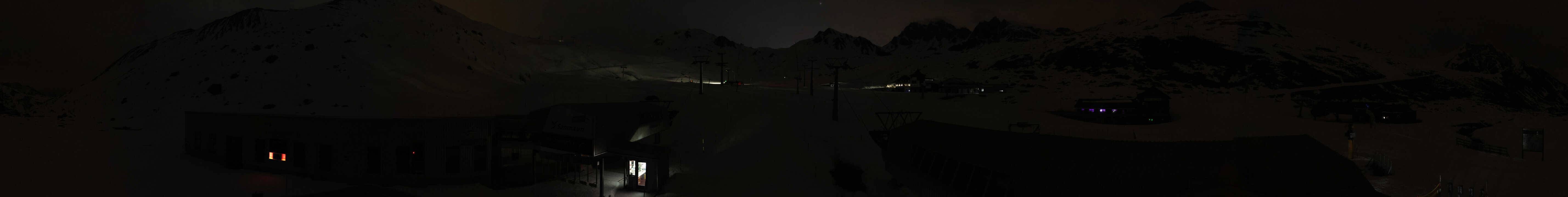 Archived image Webcam Samnaun: View from Alp Trida to Viderjoch
