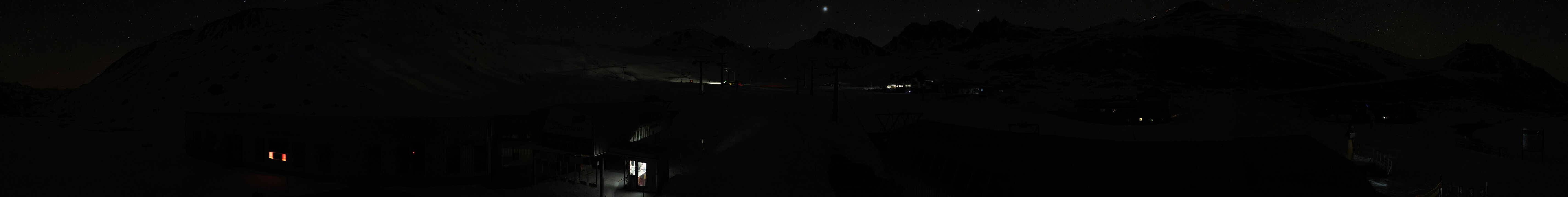 Archived image Webcam Samnaun: View from Alp Trida to Viderjoch