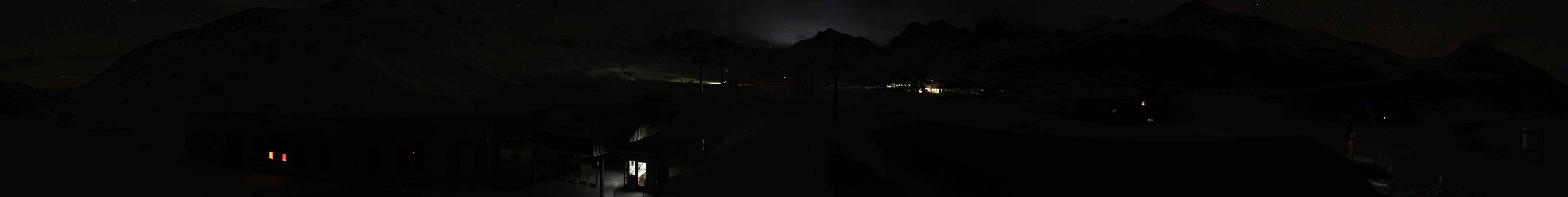 Archived image Webcam Samnaun: View from Alp Trida to Viderjoch