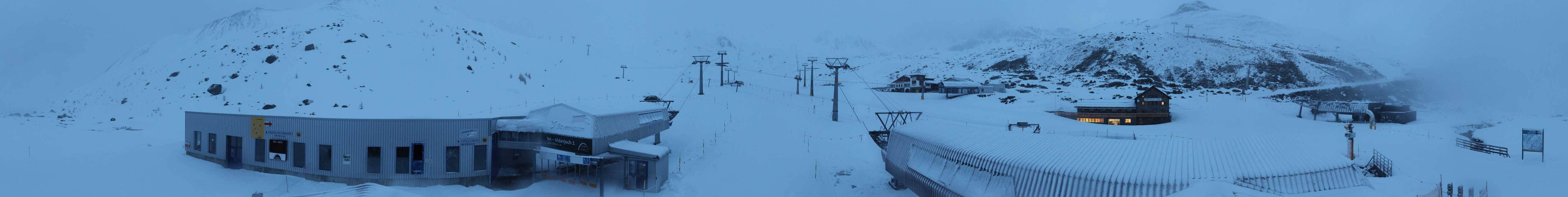 Archiv Foto Webcam Samnaun: Blick von der Alp Trida zum Viderjoch
