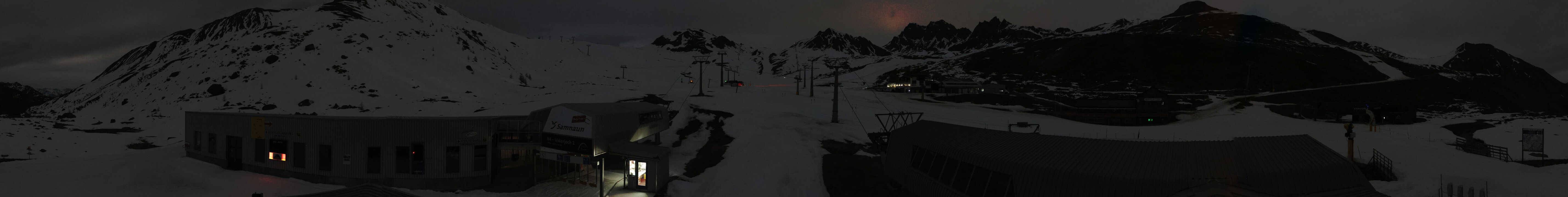 Archiv Foto Webcam Samnaun: Blick von der Alp Trida zum Viderjoch