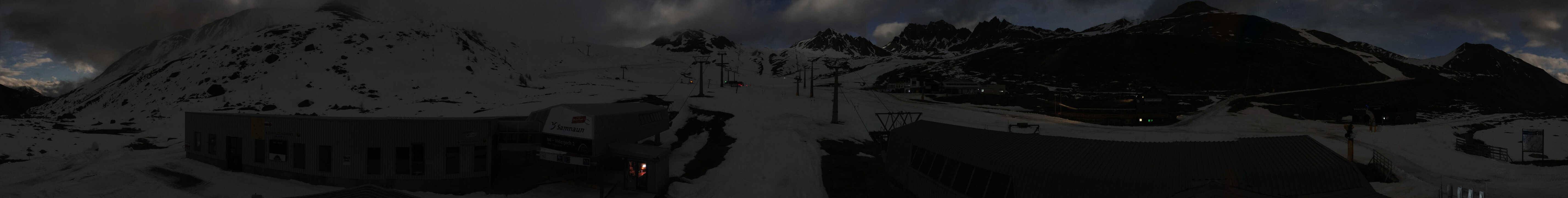 Archiv Foto Webcam Samnaun: Blick von der Alp Trida zum Viderjoch
