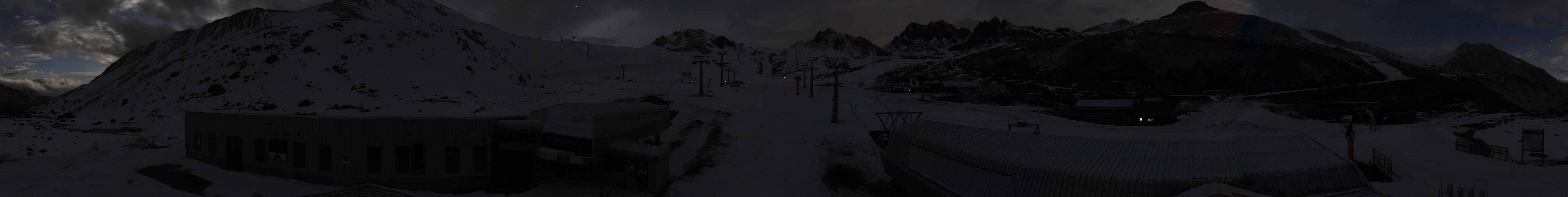 Archiv Foto Webcam Samnaun: Blick von der Alp Trida zum Viderjoch