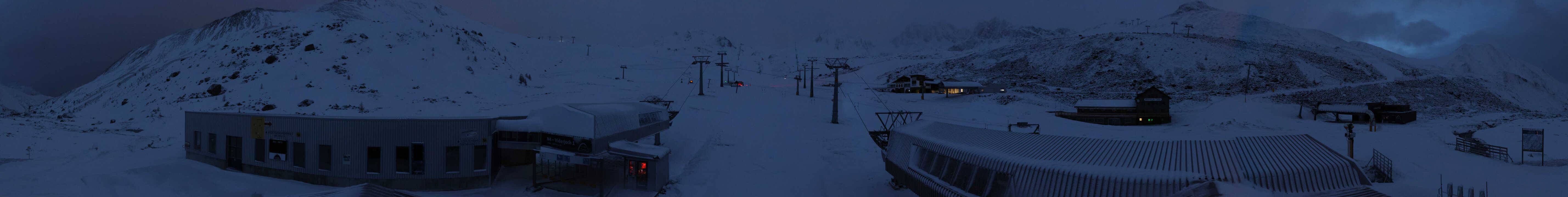 Archiv Foto Webcam Samnaun: Blick von der Alp Trida zum Viderjoch