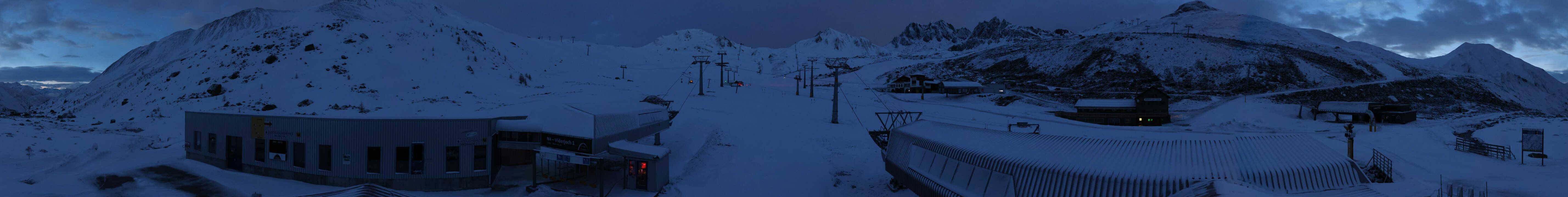 Archiv Foto Webcam Samnaun: Blick von der Alp Trida zum Viderjoch