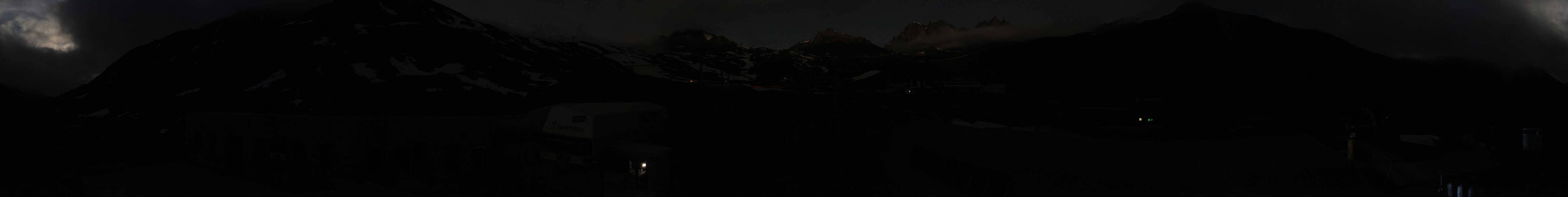 Archiv Foto Webcam Samnaun: Blick von der Alp Trida zum Viderjoch