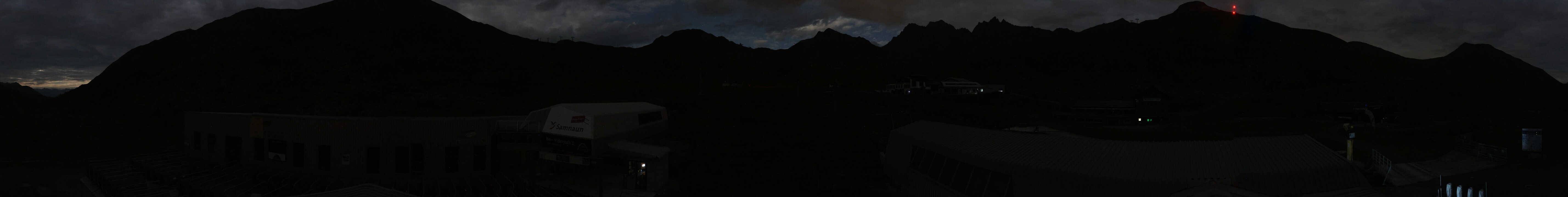 Archiv Foto Webcam Samnaun: Blick von der Alp Trida zum Viderjoch