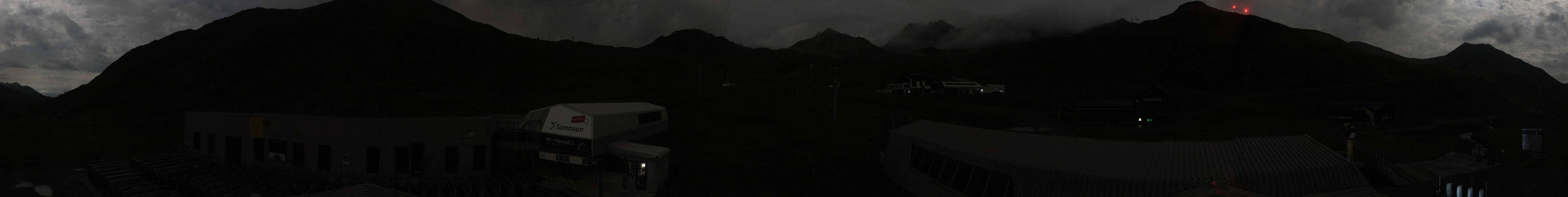 Archived image Webcam Samnaun: View from Alp Trida to Viderjoch