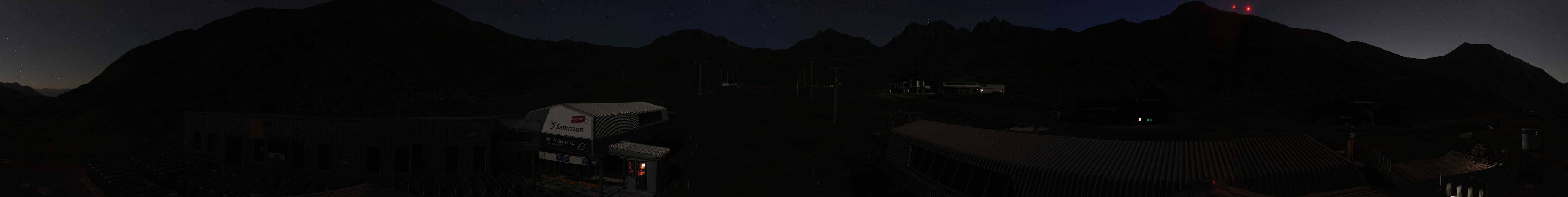 Archived image Webcam Samnaun: View from Alp Trida to Viderjoch