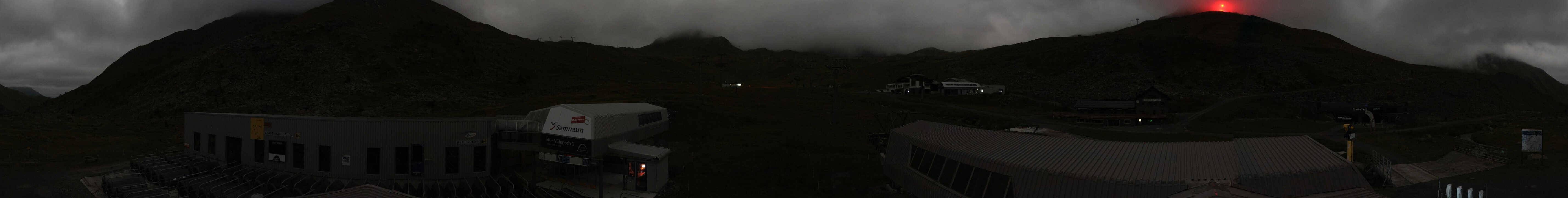 Archiv Foto Webcam Samnaun: Blick von der Alp Trida zum Viderjoch