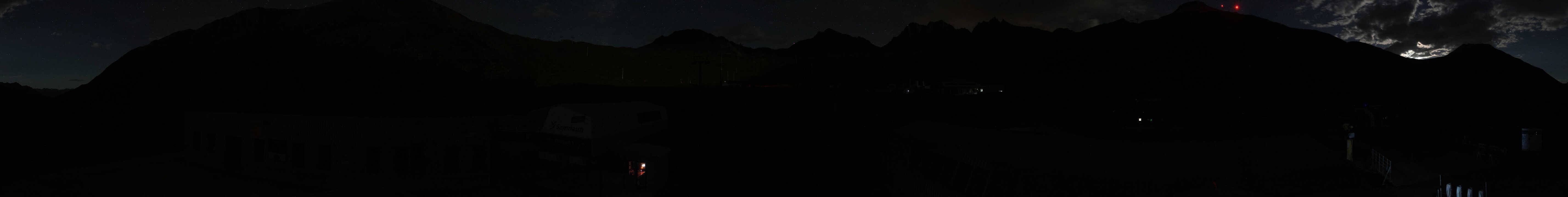 Archiv Foto Webcam Samnaun: Blick von der Alp Trida zum Viderjoch