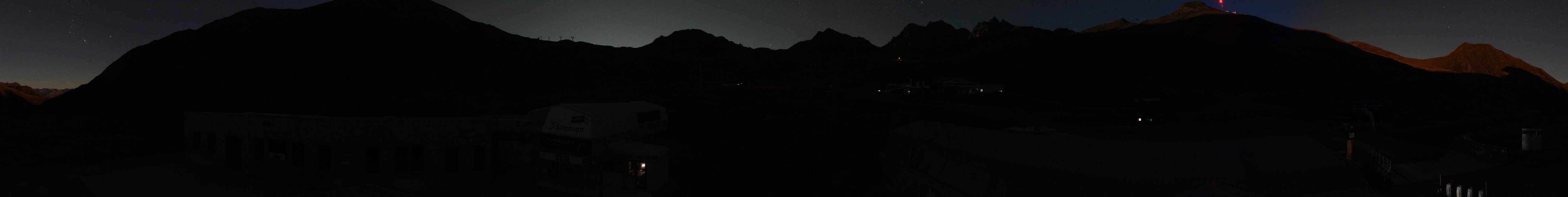Archiv Foto Webcam Samnaun: Blick von der Alp Trida zum Viderjoch