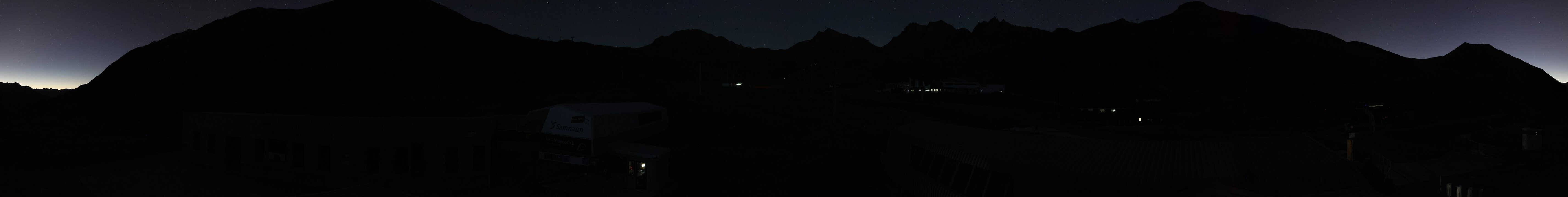 Archiv Foto Webcam Samnaun: Blick von der Alp Trida zum Viderjoch