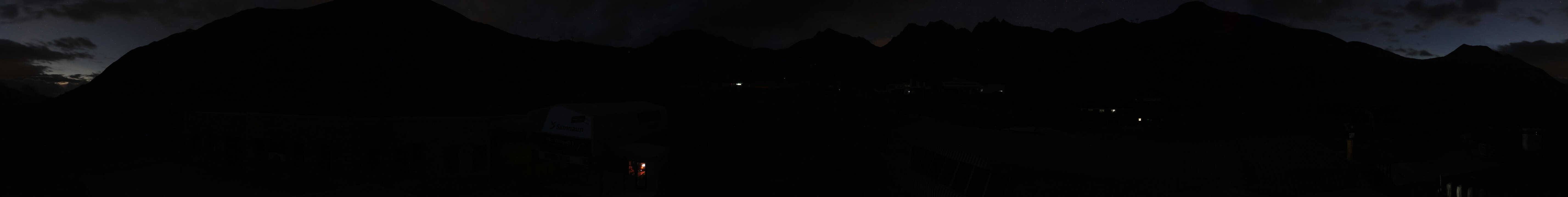Archiv Foto Webcam Samnaun: Blick von der Alp Trida zum Viderjoch