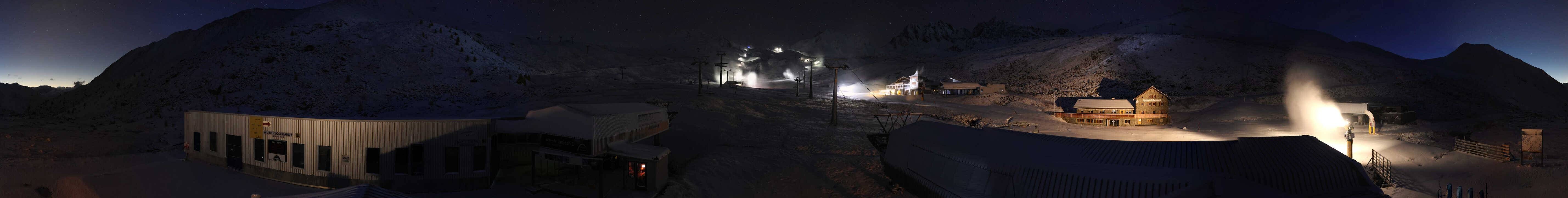 Archived image Webcam Samnaun: View from Alp Trida to Viderjoch