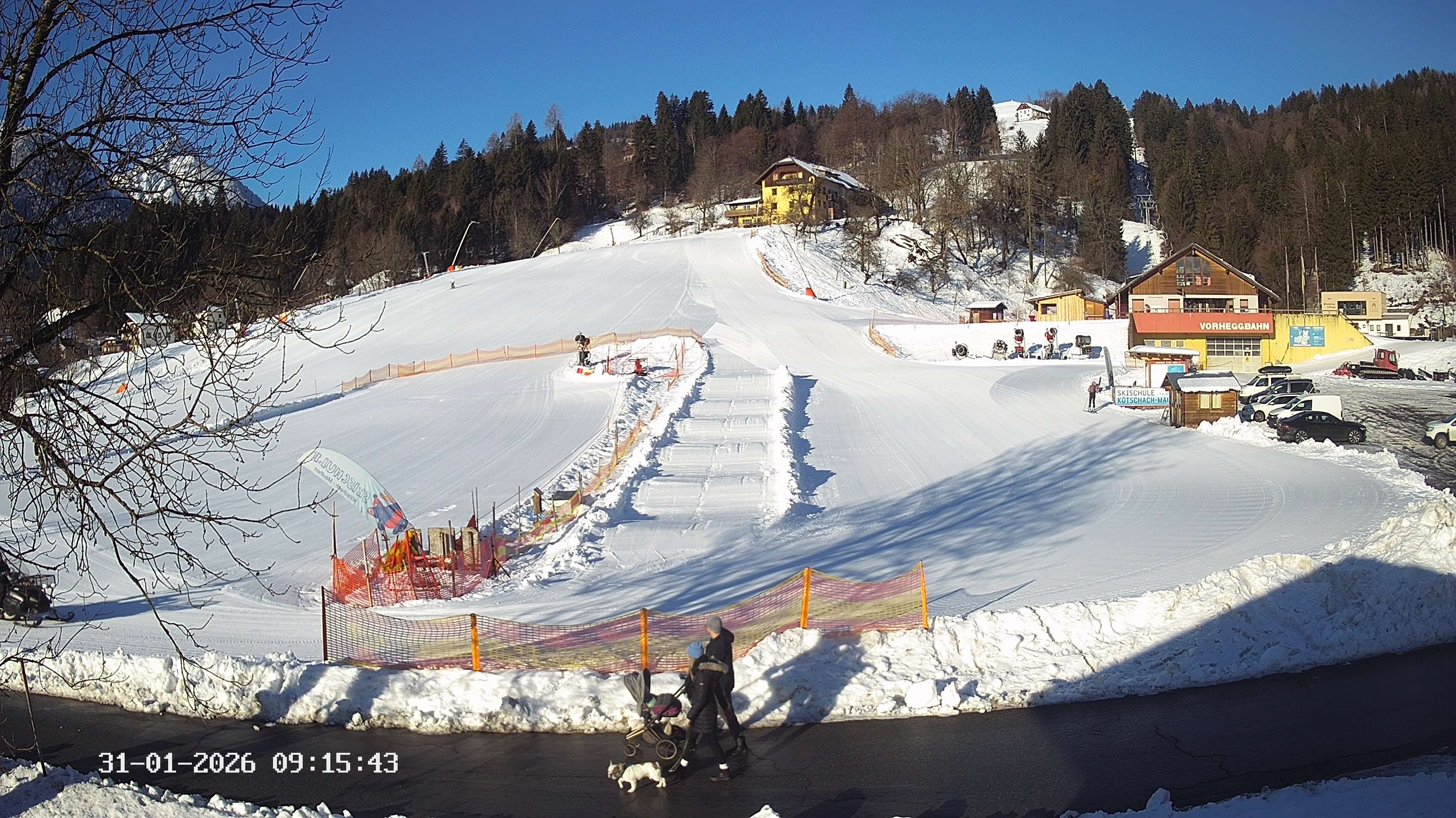 Archiv Foto Webcam Kötschach Mauthen - Talstation