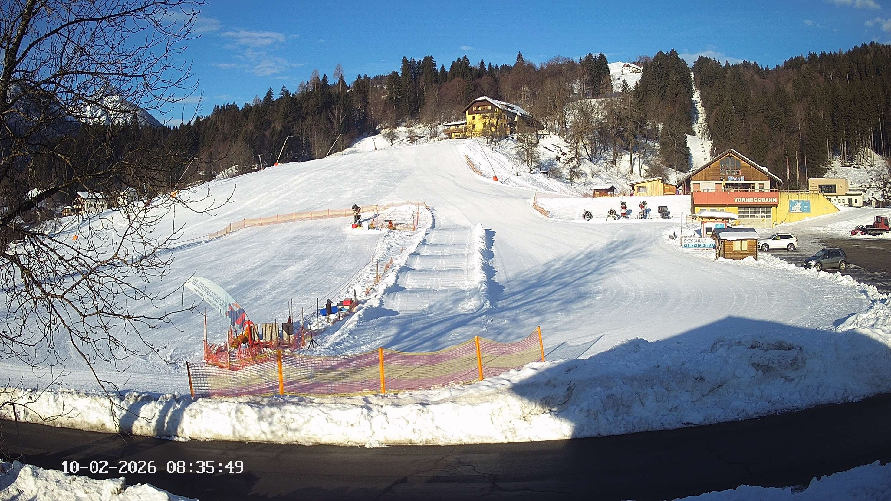 Archiv Foto Webcam Kötschach Mauthen - Talstation