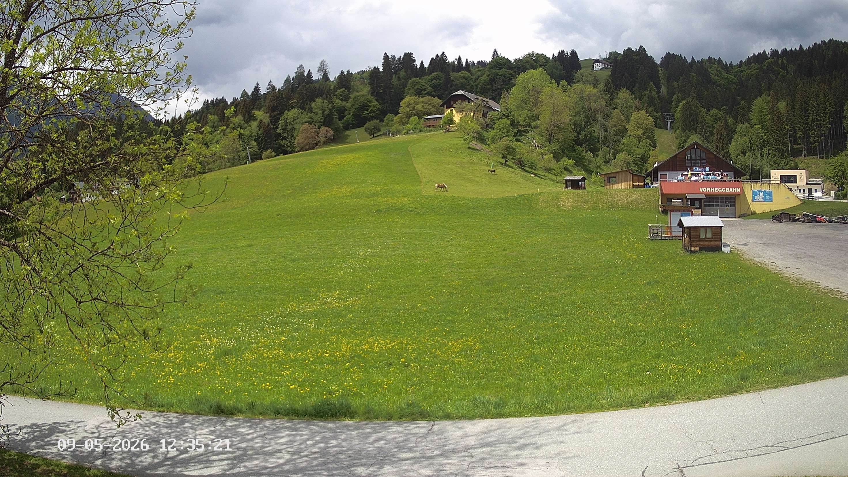 Archiv Foto Webcam Kötschach Mauthen - Talstation