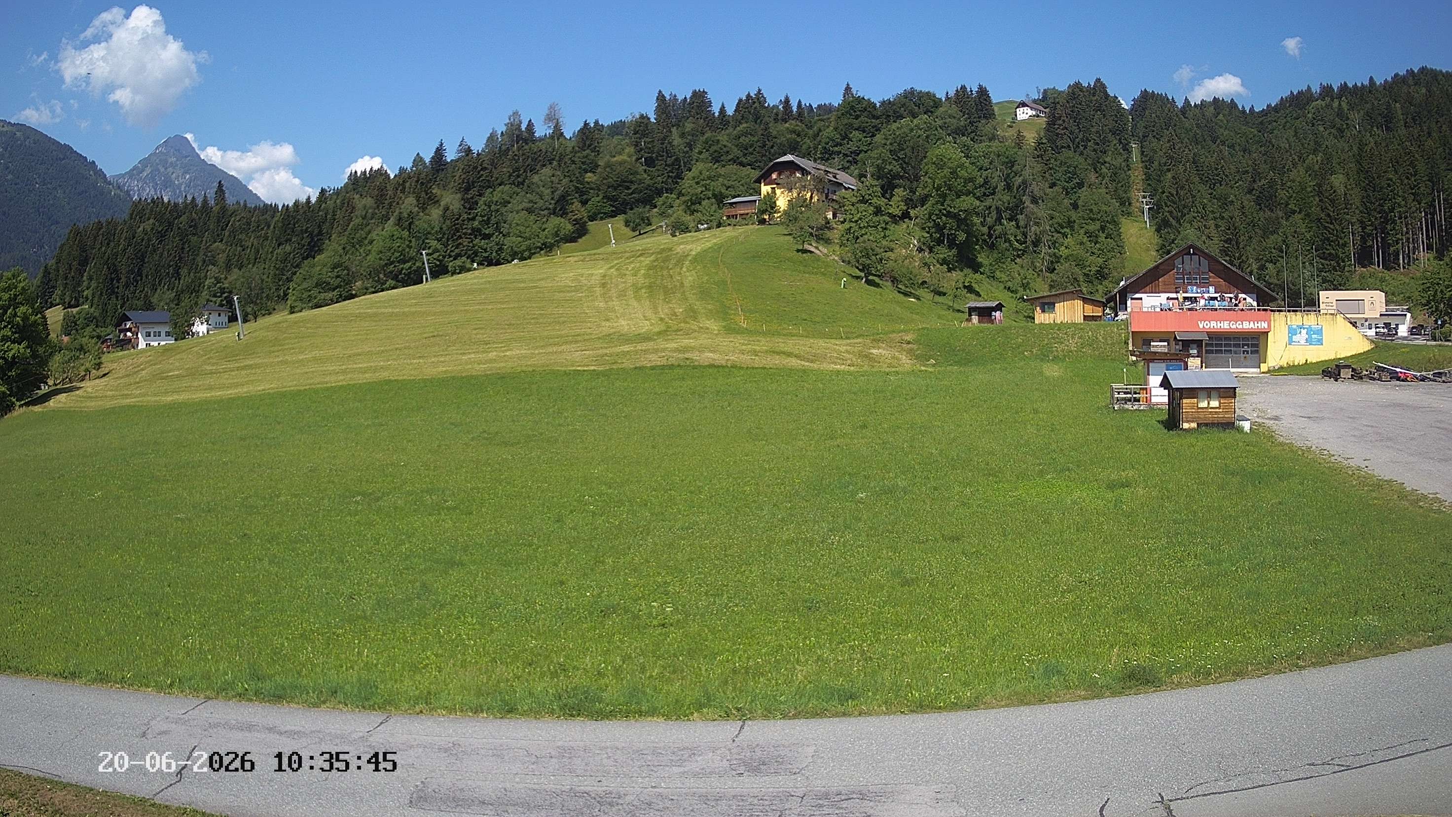 Archiv Foto Webcam Kötschach Mauthen - Talstation