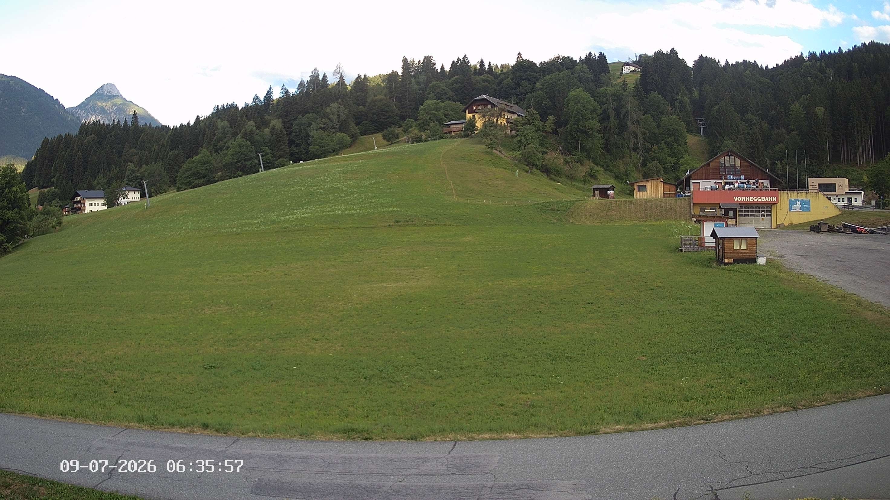 Archiv Foto Webcam Kötschach Mauthen - Talstation
