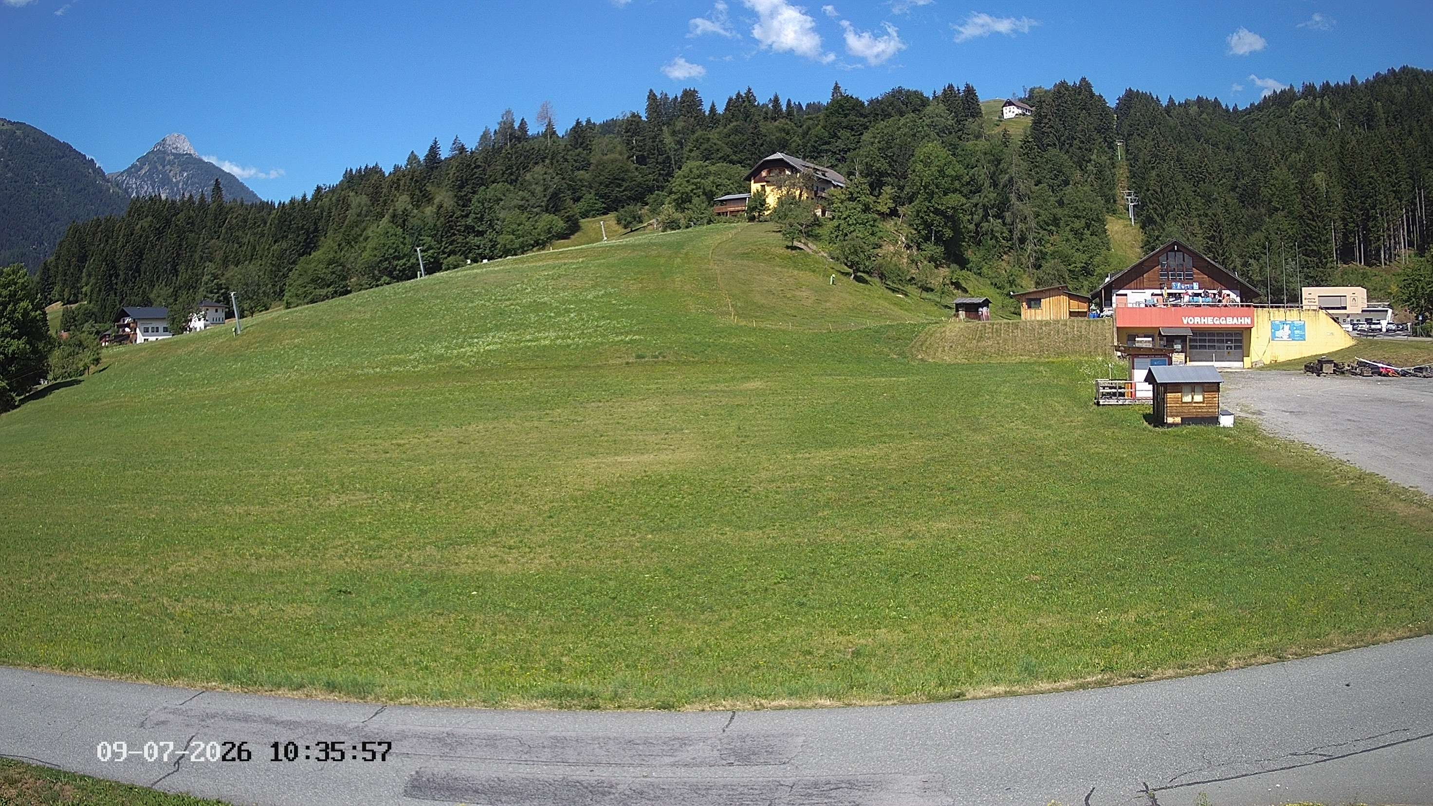 Archiv Foto Webcam Kötschach Mauthen - Talstation