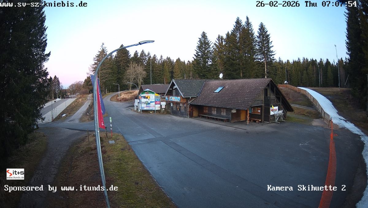 Archived image Webcam Kniebis hut