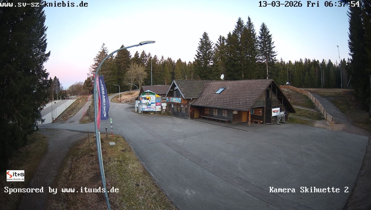 Archived image Webcam Kniebis hut