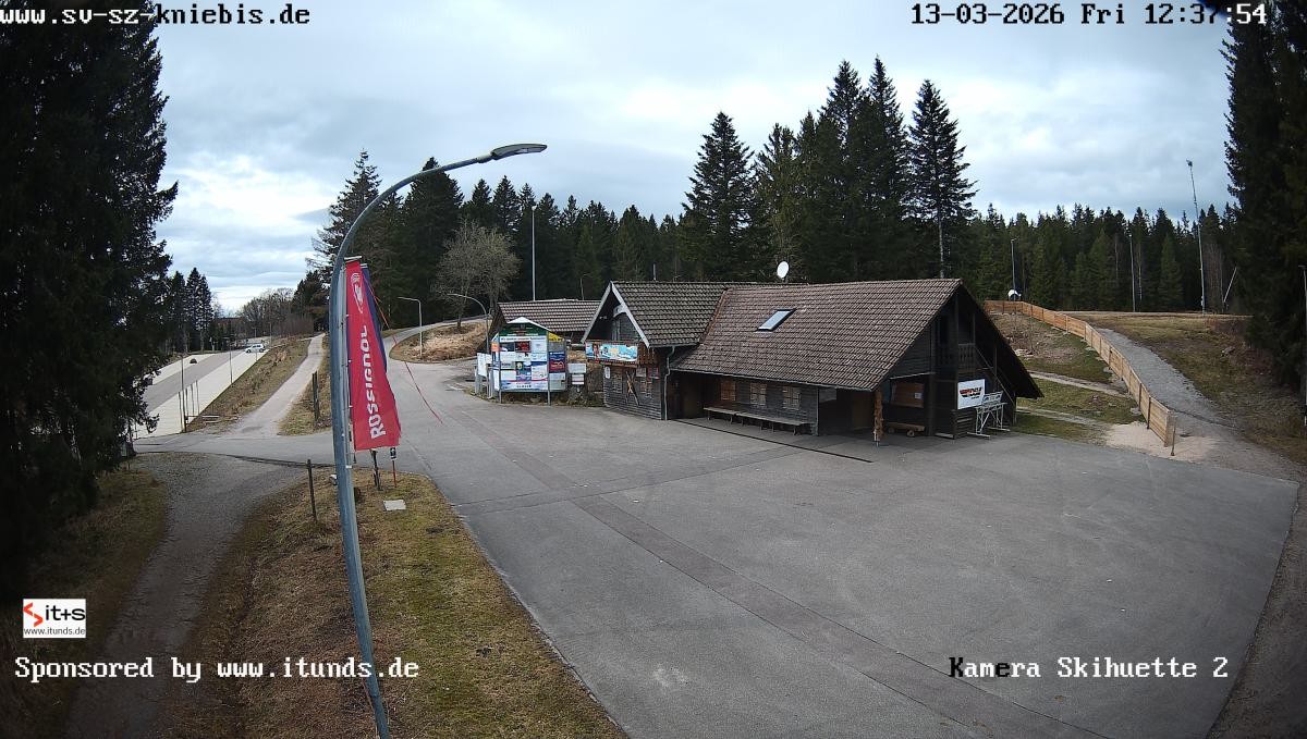 Archived image Webcam Kniebis hut