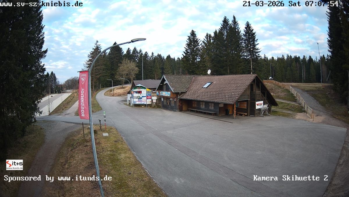 Archived image Webcam Kniebis hut