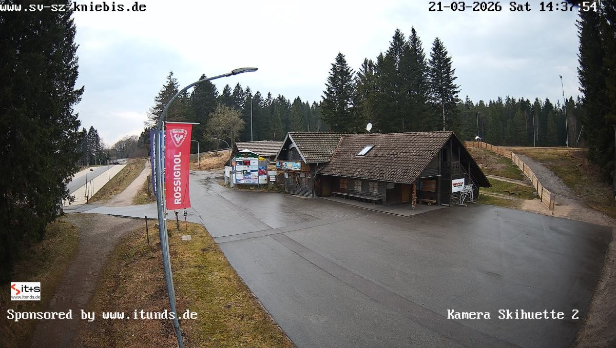 Archived image Webcam Kniebis hut