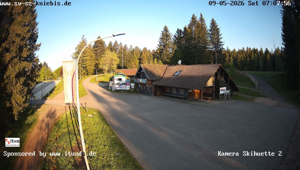 Archived image Webcam Kniebis hut