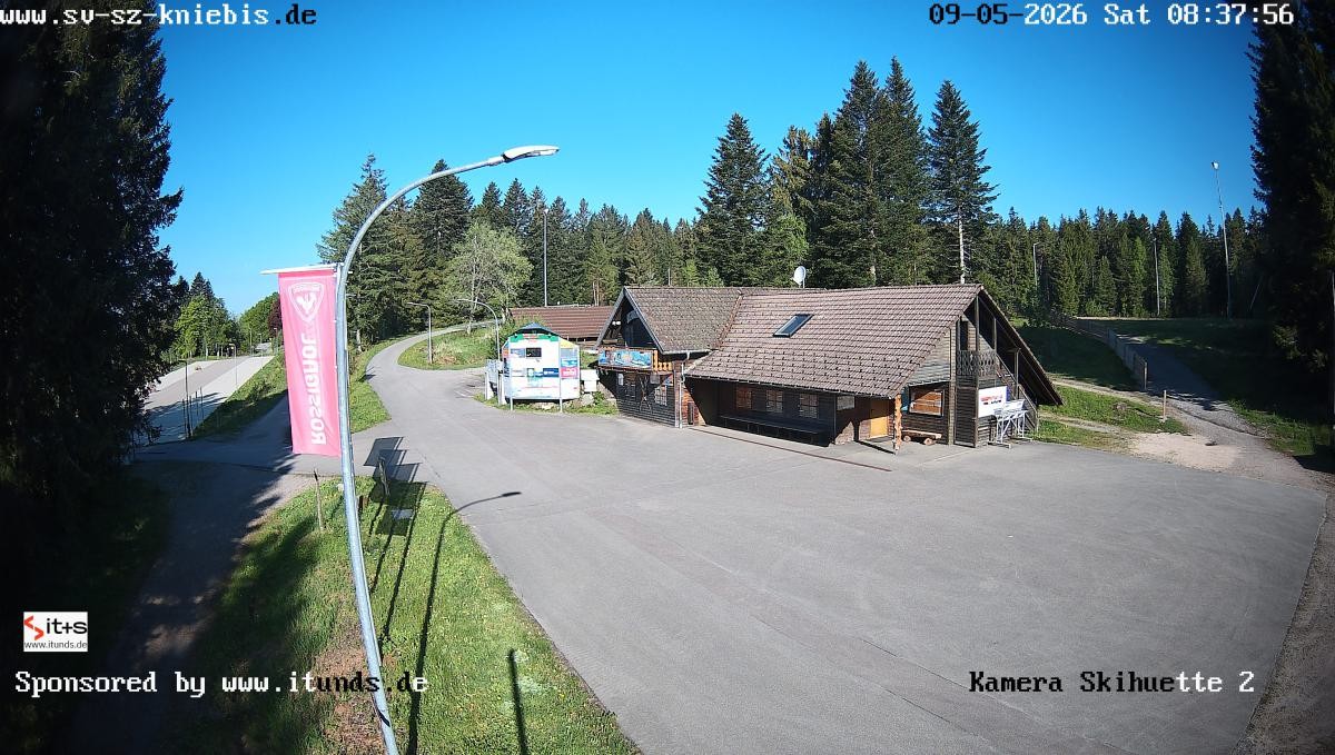 Archived image Webcam Kniebis hut