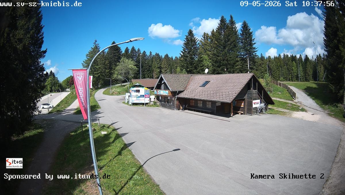 Archived image Webcam Kniebis hut