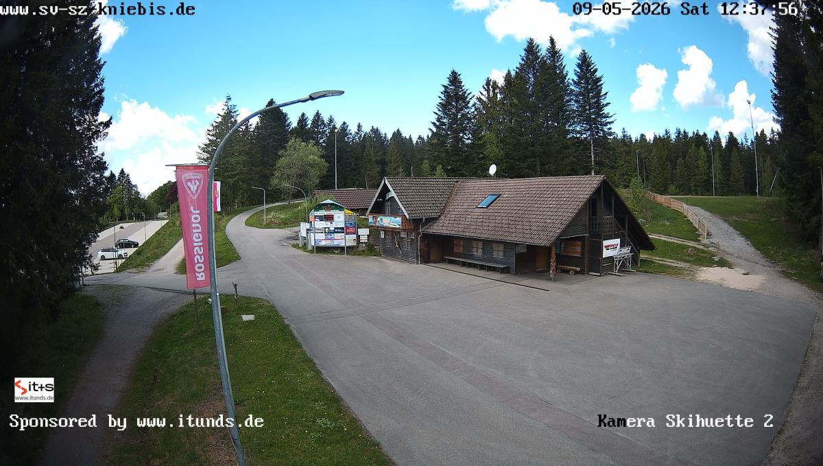 Archived image Webcam Kniebis hut