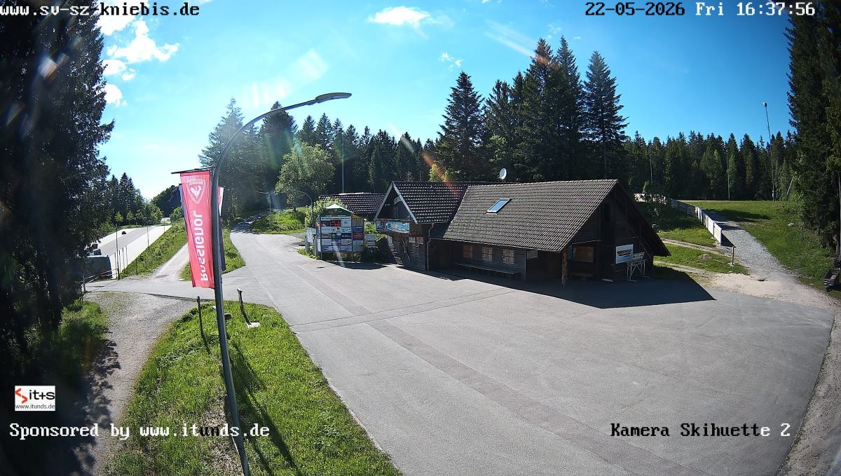 Archived image Webcam Kniebis hut