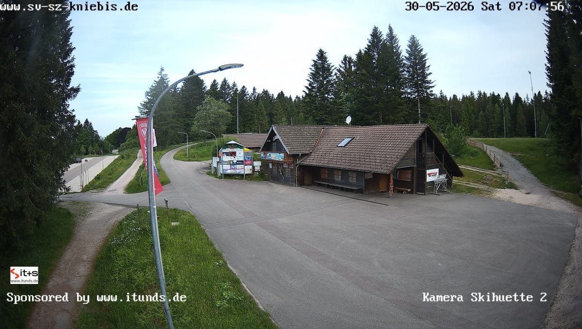 Archived image Webcam Kniebis hut