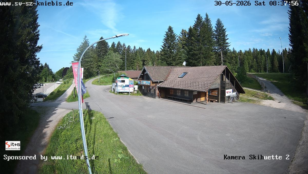 Archived image Webcam Kniebis hut