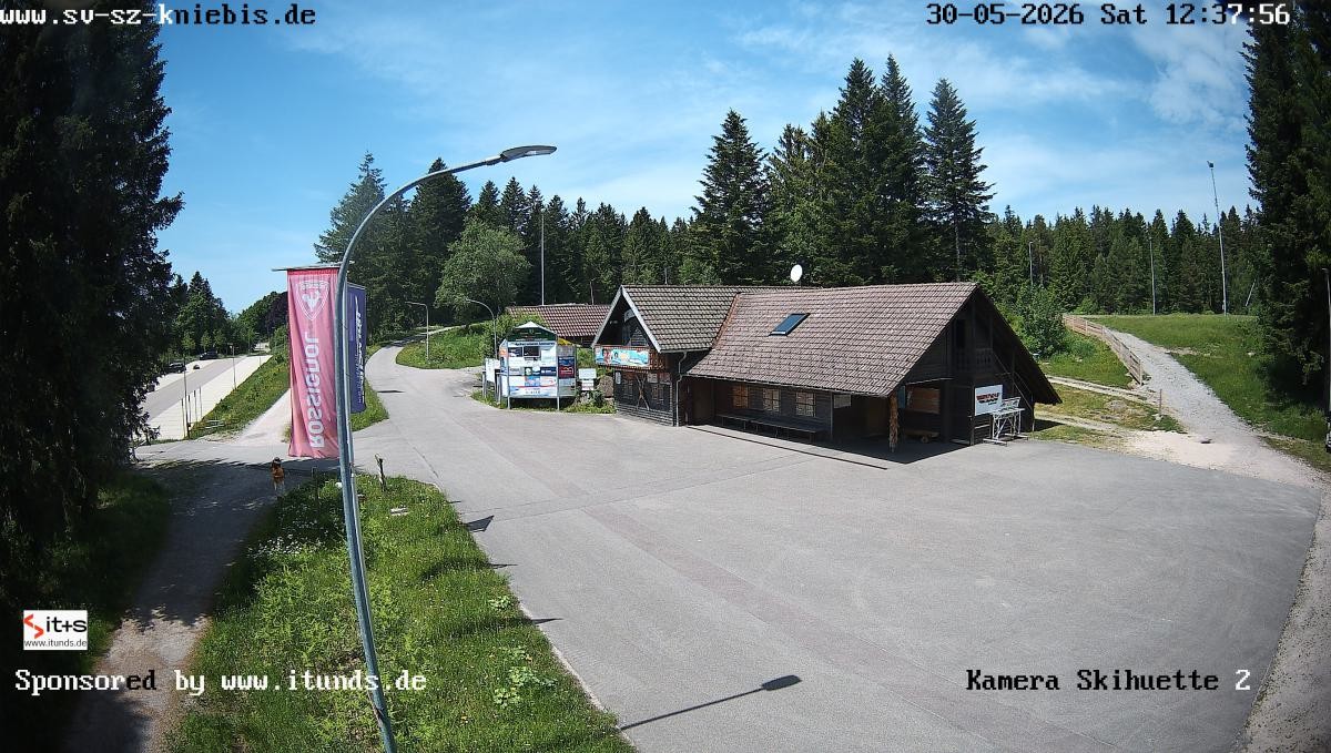 Archived image Webcam Kniebis hut