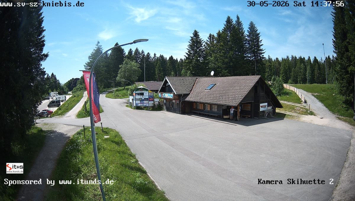 Archived image Webcam Kniebis hut