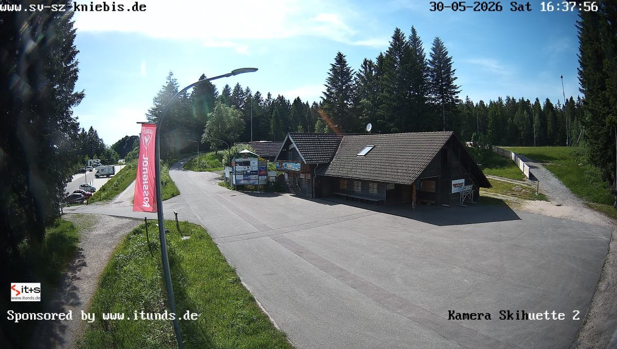 Archived image Webcam Kniebis hut
